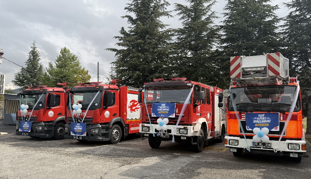 AŞKAN AŞGIN’DAN ÇORUM İTFAİYESİNE 101. YIL ZİYARETİ